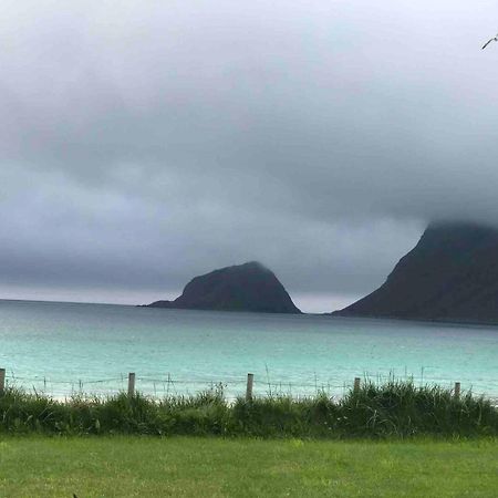 Haukland Beach House Лекнес Экстерьер фото
