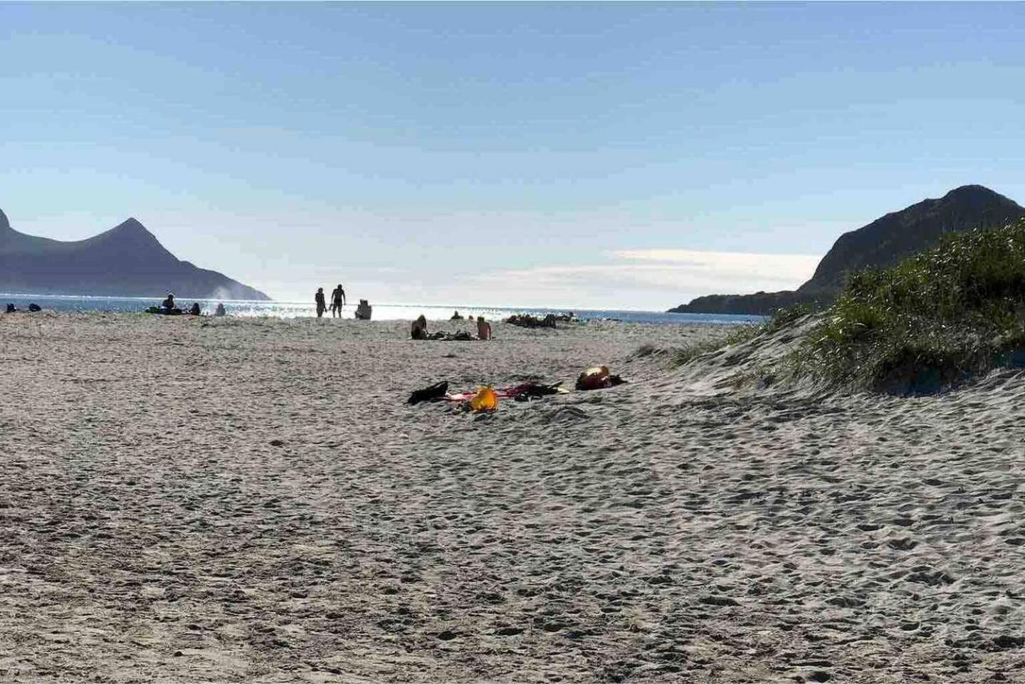 Haukland Beach House Лекнес Экстерьер фото